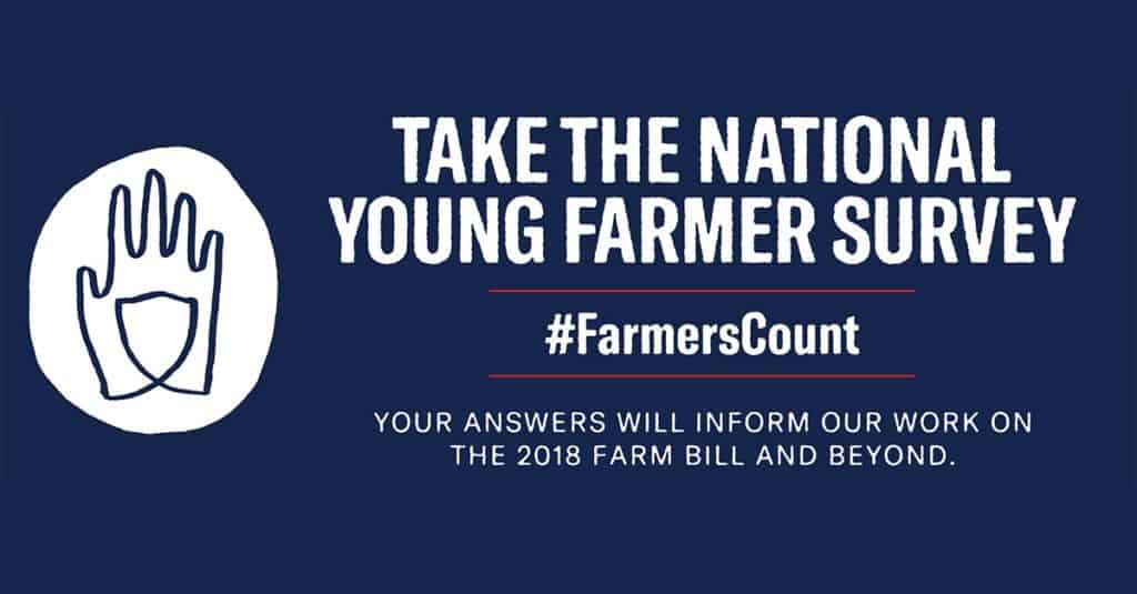 Take the National Young Farmers Coalition’s survey because #FarmersCount