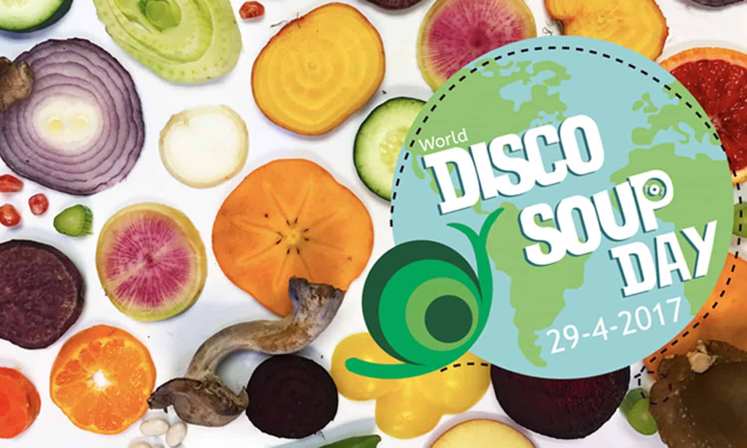 Feast and fight food waste at World Disco Soup Day – the largest food waste awareness event on the planet on April 29.