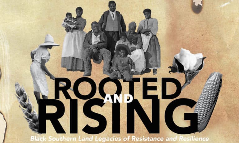 Keynote speakers at “Rooted and Rising: Black Southern Land Legacies of Resistance & Resilience,” hosted by Black Urban Growers