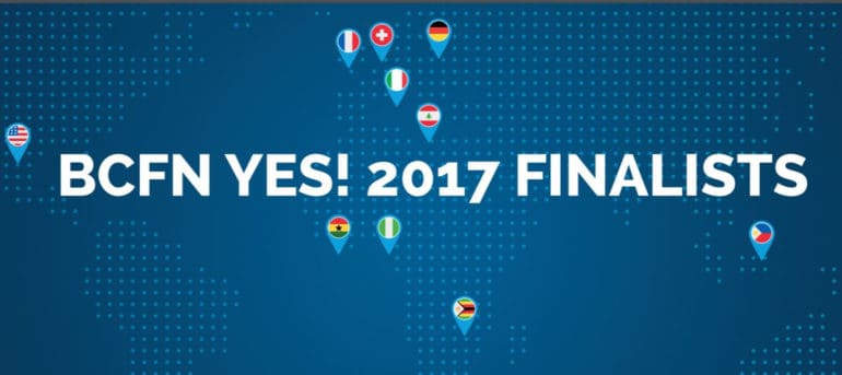 BCFN announces winners of the 2017 YES! competition, which inspires young researchers to meet global research needs on the sustainability of food systems.