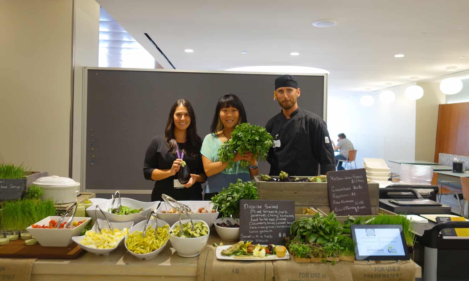 Professional chefs are taking over hospital cafeterias and patient menus, gathering locally sourced ingredients with the power to heal.