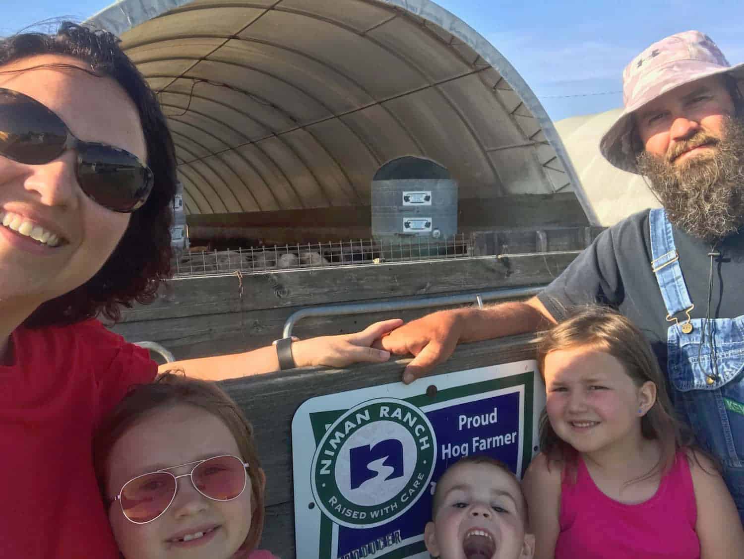 Niman Ranch Farmer Adair Crowe embraces the “old” and the new: new technologies help keep “old” fashioned farming methods efficient and sustainable.