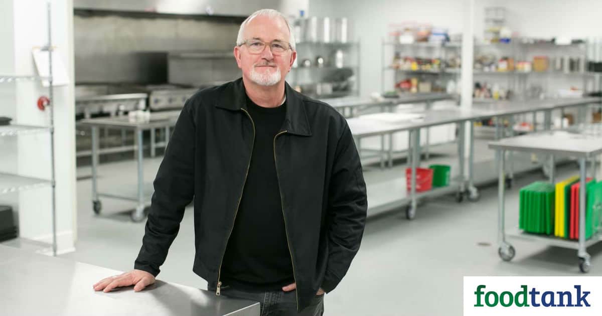 Robert Egger leads L.A. Kitchen with love, purpose, and a little bit of rock and roll, using food to enhance the wellbeing of people in the community.