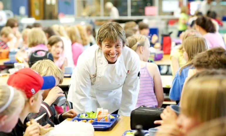 At age 65, Chef Ann Cooper is working hard to make school lunches more nutritious, fresh, and delicious.