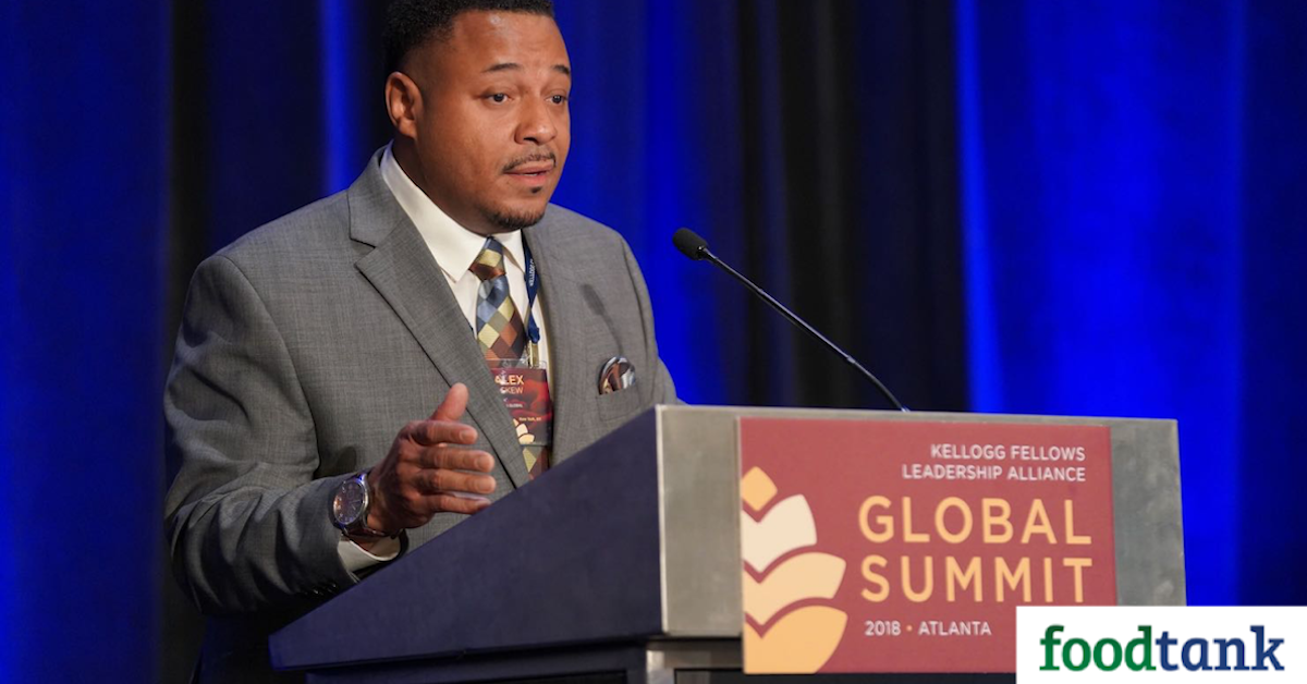 A roundtable discussion at the KFLA Global Summit in Atlanta discusses how mindful eating can improve the health of low-income communities of color.