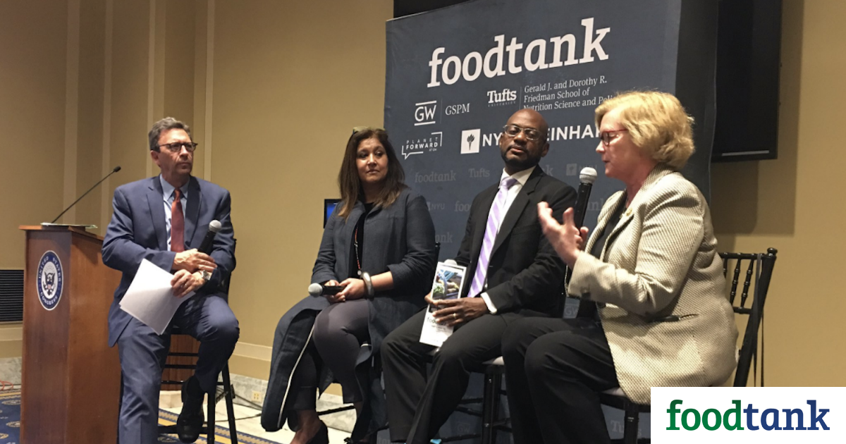 At Food Tank's first event on Capitol Hill, Frank Sesno joined paneslists to talk about the policies must address for improved health in the food system.