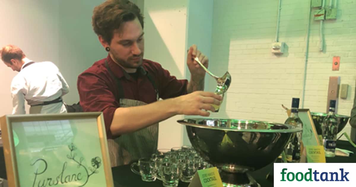 At the 2019 Zero Food Waste Challenge in NYC, local Michelin-star chefs competed beside soup kitchen cooks to build dishes using upcycled ingredients.