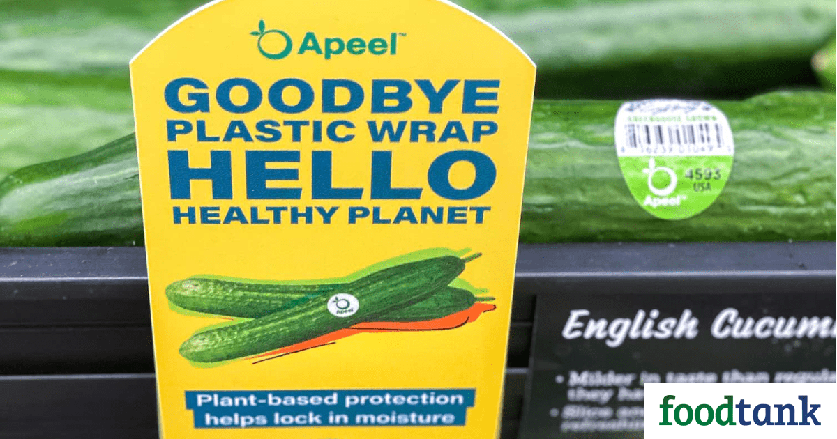 Apeel and Houweling’s Group have partnered to launch plastic-free cucumbers in Walmart to increase shelf life and reduce plastic and food waste.