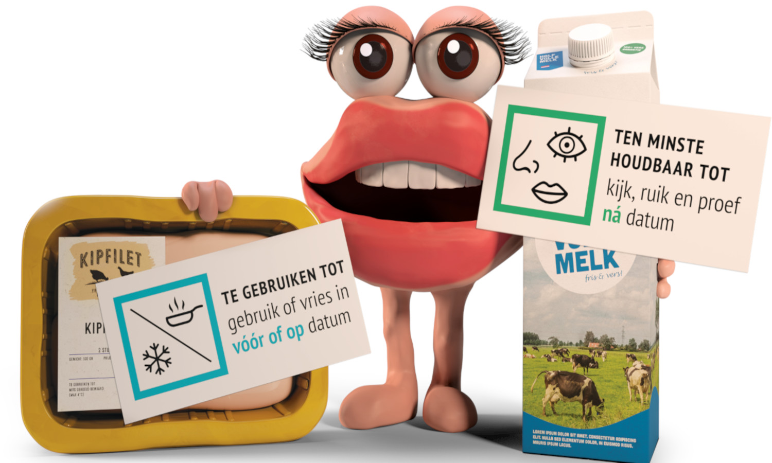 To reduce consumer food waste, the Netherlands launches a public awareness campaign to inform consumers on their food labels.