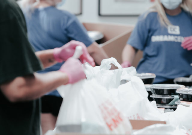 Volunteers collect surplus food from restaurants, supermarkets, and wholesalers, then redistribute quality meals to people in need.