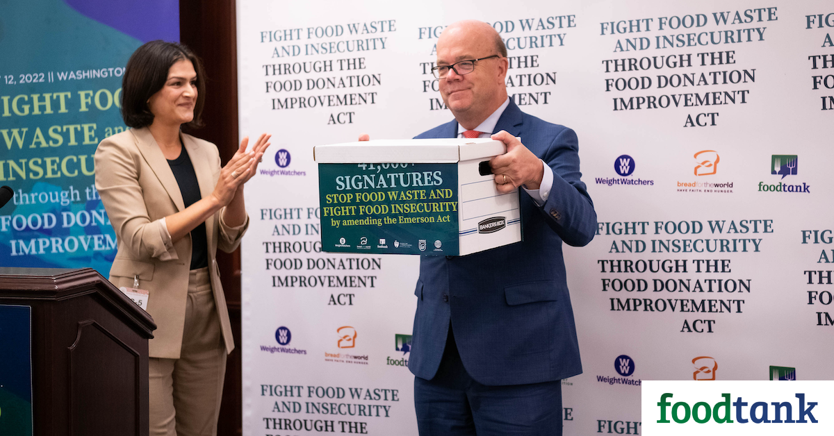Food Donation Improvement Act, food waste, food policy