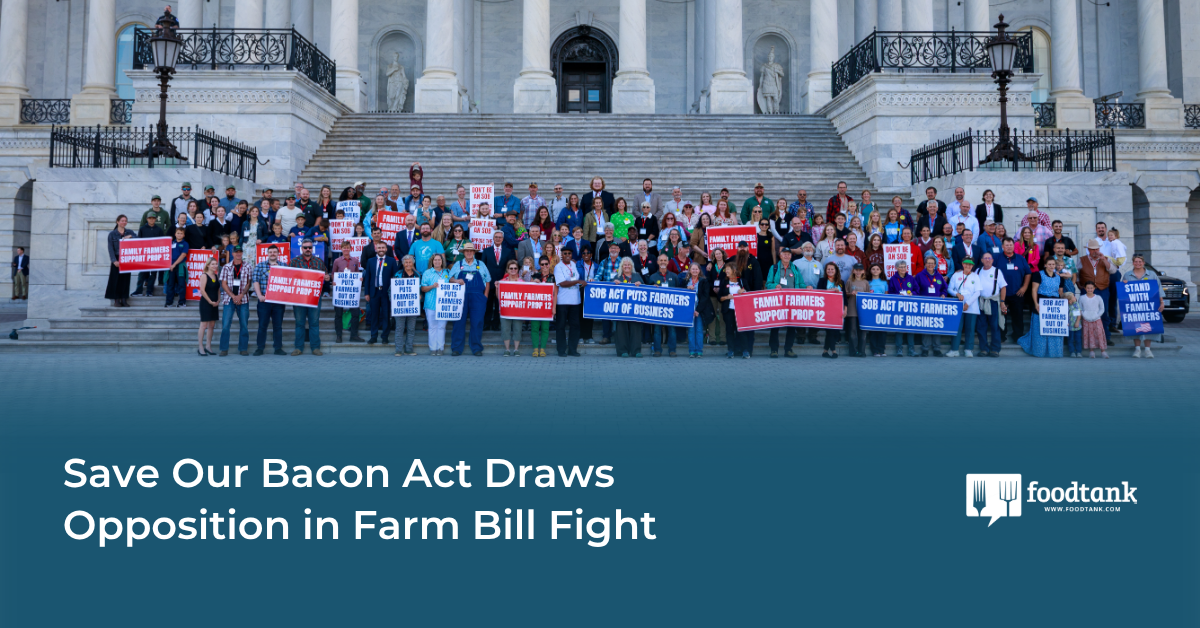 Save Our Bacon Act Draws Opposition in Farm Bill Fight