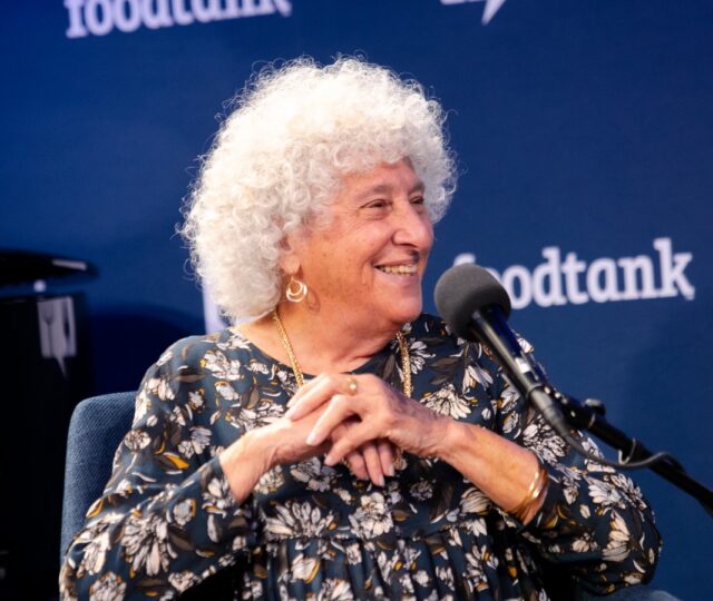 At Climate Week NYC, we threw a birthday celebration to honor the legendary food policy expert, writer, mentor, and friend — with cake included!