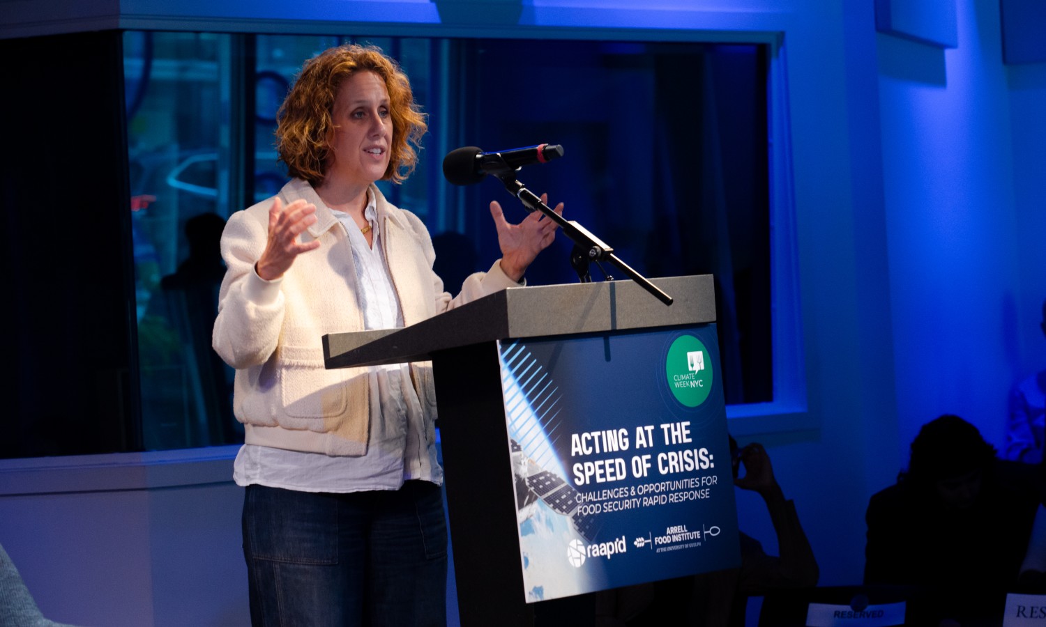 The climate crisis moves quickly—which means our solutions need to move even faster, panelists said during Climate Week NYC.